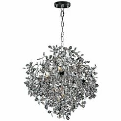 Maxim Comet 25" Wide Chrome And Crystal Chandelier 7 Maxim Comet 25" Wide Chrome And Crystal Chandelier -Lighting Sales Shop maxim comet 25 inch wide chrome and crystal chandelier v3342