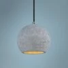 Maxim Crete 7"W 1-Light LED Concrete Dome Mini Pendant -Lighting Sales Shop maxim crete 7 inchw 1 light led concrete dome mini pendant 8n193cropped