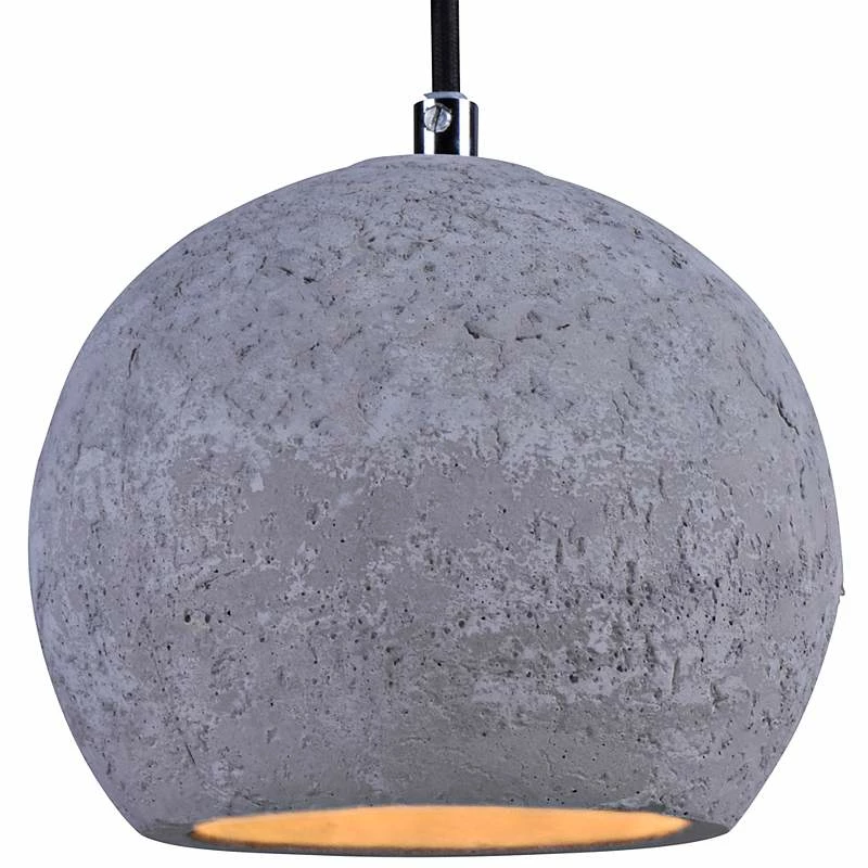 Maxim Crete 7"W 1-Light LED Concrete Dome Mini Pendant 6 Maxim Crete 7"W 1-Light LED Concrete Dome Mini Pendant - Image 4