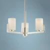 Maxim Dart 22 1/4" Wide Satin Nickel 3-Light Chandelier -Lighting Sales Shop maxim dart 22 and one quarter inch wide satin nickel 3 light chandelier 75h43cropped