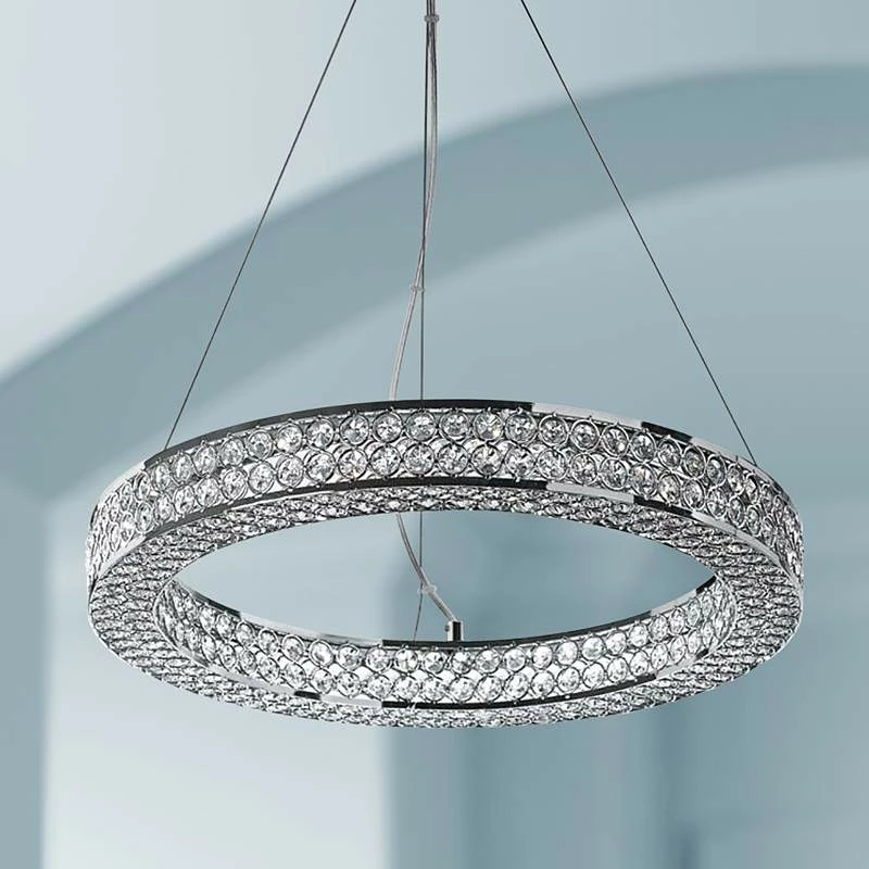Maxim Eternity 19 1/2" Wide Polished Chrome LED Pendant 3 Maxim Eternity 19 1/2" Wide Polished Chrome LED Pendant