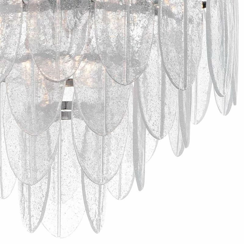 Maxim Glacier 24" Wide Polished Chrome Pendant Chandelier 5 Maxim Glacier 24" Wide Polished Chrome Pendant Chandelier - Image 3