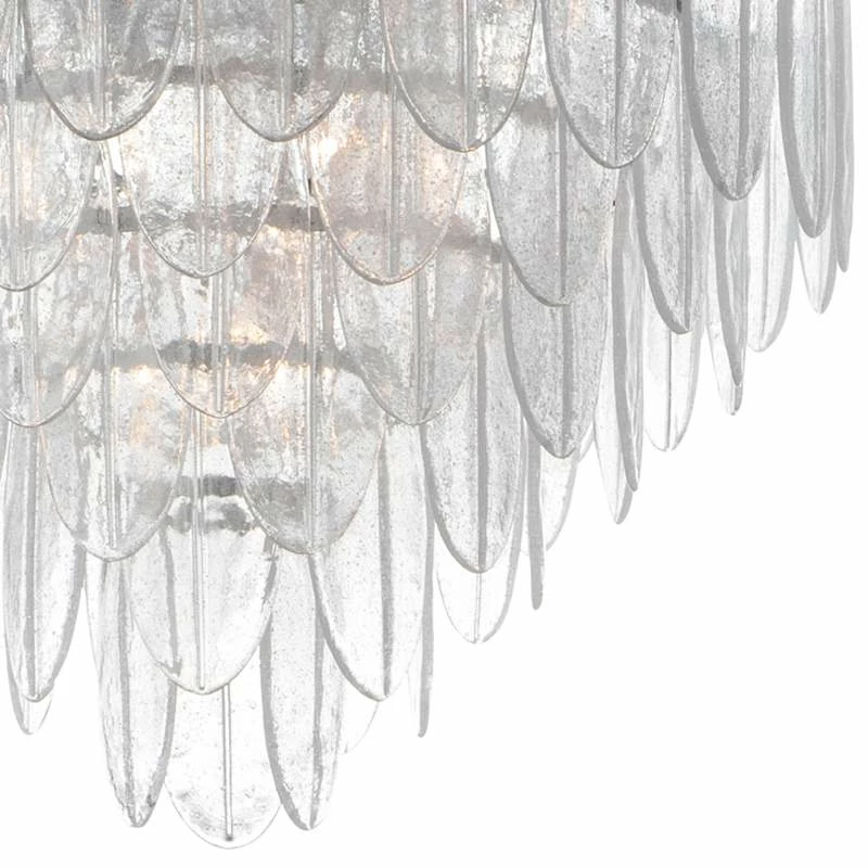 Maxim Glacier 31 1/2"W Polished Chrome Pendant Chandelier 5 Maxim Glacier 31 1/2"W Polished Chrome Pendant Chandelier - Image 3