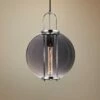 Maxim Minaret 10 1/2" Wide Polished Nickel Mini Pendant
