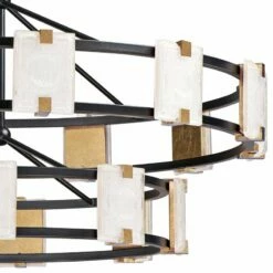 Maxim Radiant 41 3/4"W Black Gold 20-Light LED Chandelier -Lighting Sales Shop maxim radiant 41 and three quarter inchw black gold 20 light led chandelier 82m51views1