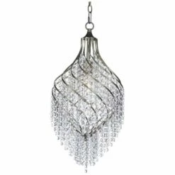 Maxim Twirl 11 1/2" Wide Golden Silver Mini Pendant