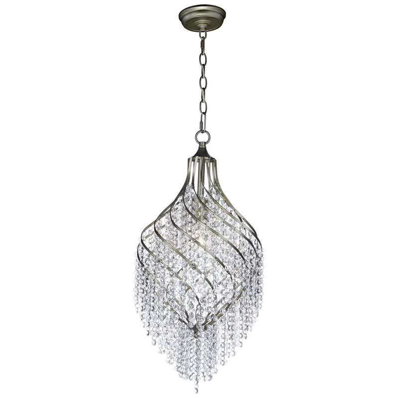 Maxim Twirl 11 1/2" Wide Golden Silver Mini Pendant 4 Maxim Twirl 11 1/2" Wide Golden Silver Mini Pendant - Image 2