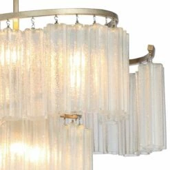 Maxim Victoria 33" Wide Golden Silver And Glass Modern Pendant Light -Lighting Sales Shop maxim victoria 33 inch wide golden silver and glass modern pendant light 67n97views1