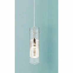 Spartan Series Brushed Steel Pendant Chandelier