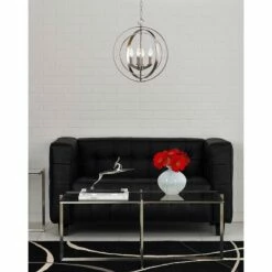 Equinox Collection Silver 16" Wide Pendant Light