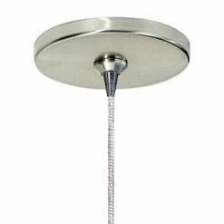Melrose II 7 1/2"W Satin Nickel LED Freejack Mini Pendant -Lighting Sales Shop melrose ii 7 and one half inchw satin nickel led freejack mini pendant 30d09views2