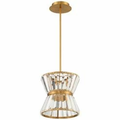 Melwick 10" Wide Soft Gold Crystal Mini Pendant 13 Melwick 10" Wide Soft Gold Crystal Mini Pendant -Lighting Sales Shop melwick 10 inch wide soft gold crystal mini pendant 300p1views4