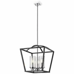 Golden Lighting Mercer 15" Wide Black 3-Light Pendant -Lighting Sales Shop mercer 15 inch wide black 3 light pendant 18h60views2