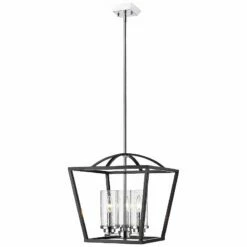 Golden Lighting Mercer 15" Wide Black 3-Light Pendant -Lighting Sales Shop mercer 15 inch wide black 3 light pendant 18h60views3