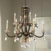 Metropolitan Chateau Nobles 34" Wide Raven Bronze 10-Light Chandelier -Lighting Sales Shop metropolitan chateau nobles 34 inch wide raven bronze 10 light chandelier 87h71cropped