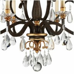 Metropolitan Chateau Nobles 34" Wide Raven Bronze 10-Light Chandelier 7 Metropolitan Chateau Nobles 34" Wide Raven Bronze 10-Light Chandelier -Lighting Sales Shop metropolitan chateau nobles 34 inch wide raven bronze 10 light chandelier 87h71views1