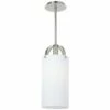 Micha 7" Wide Brushed Nickel Mini Pendant Light -Lighting Sales Shop micha 7 inch wide brushed nickel mini pendant light 337j0