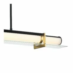 Midnight Gold 40"W Sand Coal And Honey Gold LED Kitchen Island Light -Lighting Sales Shop midnight gold 40 inchw sand coal and honey gold led kitchen island light 90p35views1