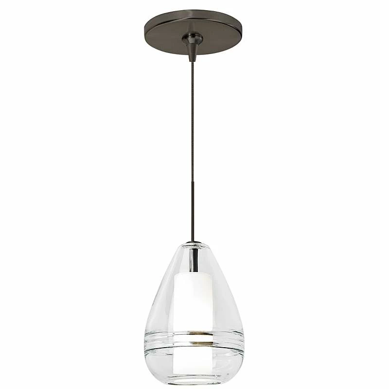 Mini Ella 5" Wide Clear Glass Freejack Mini Pendant Light 3 Mini Ella 5" Wide Clear Glass Freejack Mini Pendant Light