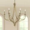 Minka Covent Park 28" Wide Brushed Honey Gold 6-Light Chandelier -Lighting Sales Shop minka covent park 28 inch wide brushed honey gold 6 light chandelier 89y72cropped