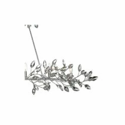 Misthaven 50"W Silver Leaf Kitchen Island Light Chandelier 7 Misthaven 50"W Silver Leaf Kitchen Island Light Chandelier -Lighting Sales Shop misthaven 50 inchw silver leaf kitchen island light chandelier 78y12views1