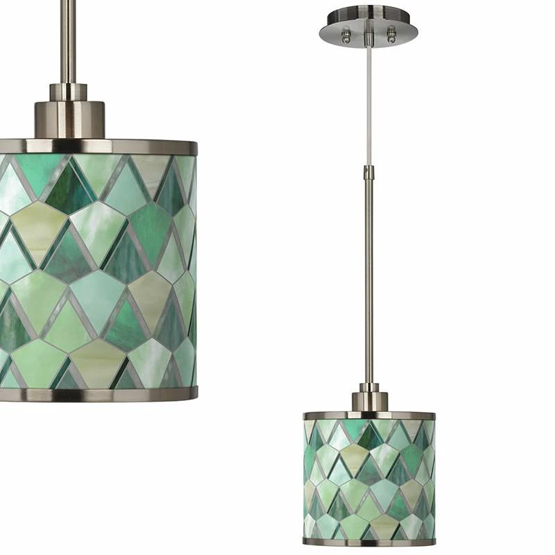 Misty Morning Giclee Glow Mini Pendant Light 3 Misty Morning Giclee Glow Mini Pendant Light