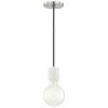 Mitzi Asime 5" Wide Polished Nickel Mini Pendant -Lighting Sales Shop mitzi asime 5 inch wide polished nickel mini pendant 47d25