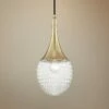 Mitzi Bella 6 3/4" Wide Aged Brass Mini Pendant -Lighting Sales Shop mitzi bella 6 and three quarter inch wide aged brass mini pendant 45m32cropped