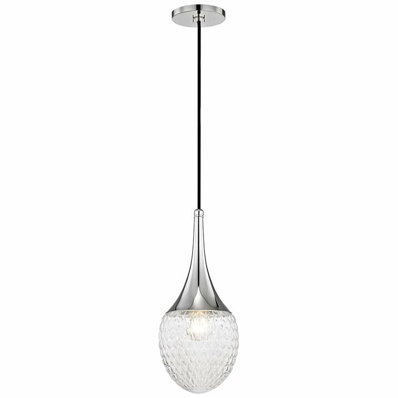 Mitzi Bella 6 3/4" Wide Polished Nickel Mini Pendant 4 Mitzi Bella 6 3/4" Wide Polished Nickel Mini Pendant - Image 2