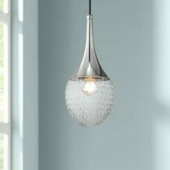 Mitzi Bella 6 3/4" Wide Polished Nickel Mini Pendant