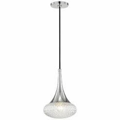 Mitzi Bella 8 1/2" Wide Polished Nickel Mini Pendant
