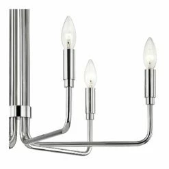 Mitzi Brigitte 25" Wide Polished Nickel 6-Light Chandelier -Lighting Sales Shop mitzi brigitte 25 inch wide polished nickel 6 light chandelier 47j56views1