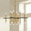 Mitzi Colette 28 3/4" Wide Aged Brass 16-Light Chandelier -Lighting Sales Shop mitzi colette 28 and three quarter inch wide aged brass 16 light chandelier 69t46cropped