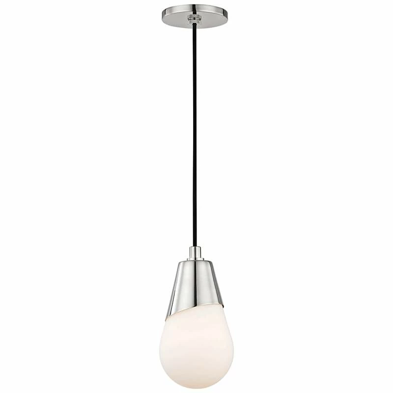 Mitzi Cora 5" Wide Polished Nickel Mini Pendant 3 Mitzi Cora 5" Wide Polished Nickel Mini Pendant