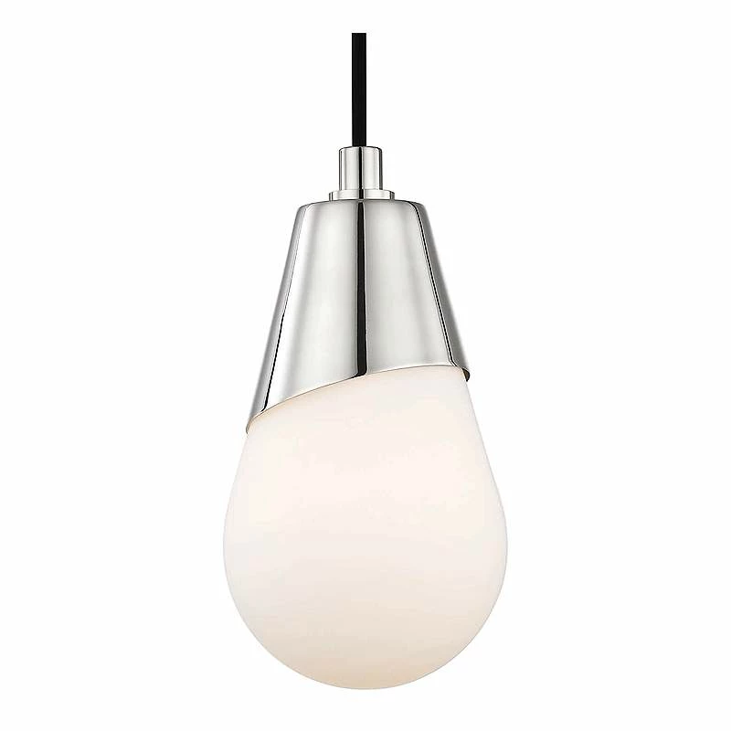 Mitzi Cora 5" Wide Polished Nickel Mini Pendant 4 Mitzi Cora 5" Wide Polished Nickel Mini Pendant - Image 2