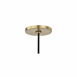 Mitzi Ellis 7" Wide Aged Brass And Black Modern LED Mini Pendant -Lighting Sales Shop mitzi ellis 7 inch wide aged brass and black modern led mini pendant 47f80views2