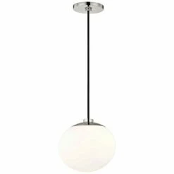 Mitzi Estee 8 1/4" Wide Polished Nickel Mini Pendant -Lighting Sales Shop mitzi estee 8 and one quarter inch wide polished nickel mini pendant 47e27views3