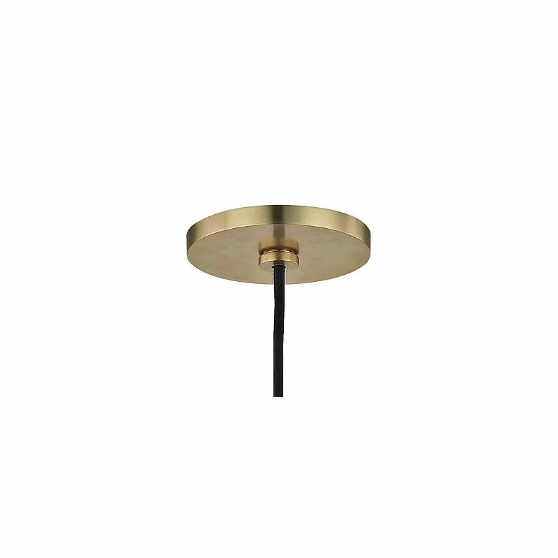 Mitzi Karin 12 3/4" Wide Aged Brass Pendant Light 6 Mitzi Karin 12 3/4" Wide Aged Brass Pendant Light - Image 4