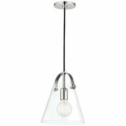 Mitzi Karin 9" Wide Polished Nickel Mini Pendant -Lighting Sales Shop mitzi karin 9 inch wide polished nickel mini pendant 46t73views3