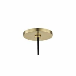 Mitzi Marnie 8" Wide Aged Brass Mini Pendant W/ White Shade -Lighting Sales Shop mitzi marnie 8 inch wide aged brass mini pendant w white shade 47f15views2