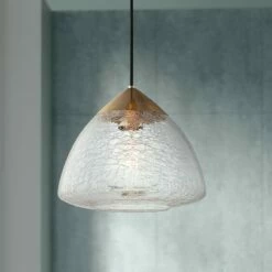 Mitzi Maya 12" Wide Aged Brass Mini Pendant