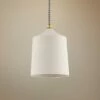 Mitzi Megan 5 3/4" Wide White Ceramic Mini Pendant Light