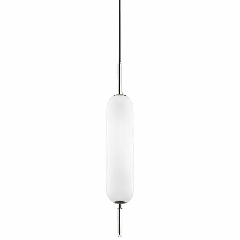 Mitzi Miley 4" Wide Polished Nickel LED Mini Pendant Light 3 Mitzi Miley 4" Wide Polished Nickel LED Mini Pendant Light