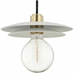 Mitzi Milla 10 1/4" Wide Aged Brass Mini Pendant 8 Mitzi Milla 10 1/4" Wide Aged Brass Mini Pendant -Lighting Sales Shop mitzi milla 10 and one quarter inch wide aged brass mini pendant 47f18views1
