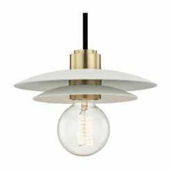 Mitzi Milla 8" Wide Aged Brass Mini Pendant 8 Mitzi Milla 8" Wide Aged Brass Mini Pendant -Lighting Sales Shop mitzi milla 8 inch wide aged brass mini pendant 47f22views1