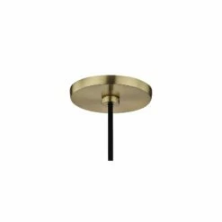 Mitzi Milo 14" Wide Aged Brass And Black Pendant Light -Lighting Sales Shop mitzi milo 14 inch wide aged brass and black pendant light 47f25views2
