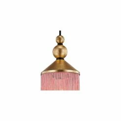 Mitzi Scarlett 5" Wide Gold Leaf And Pink Mini Pendant -Lighting Sales Shop mitzi scarlett 5 inch wide gold leaf and pink mini pendant 69v73views1