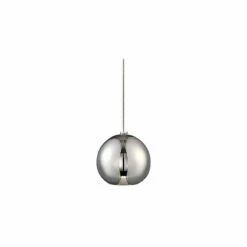 Modern Forms Acid 4" Wide Polished Nickel LED Mini Pendant