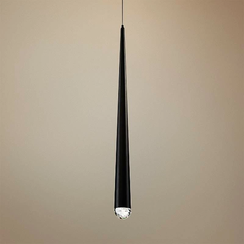 Modern Forms Cascade 19" High Matte Black LED Mini Pendant 3 Modern Forms Cascade 19" High Matte Black LED Mini Pendant
