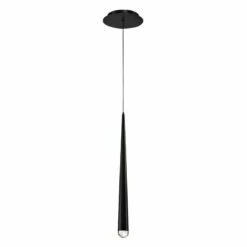 Modern Forms Cascade 19" High Matte Black LED Mini Pendant 8 Modern Forms Cascade 19" High Matte Black LED Mini Pendant -Lighting Sales Shop modern forms cascade 19 inch high matte black led mini pendant 55r13views1